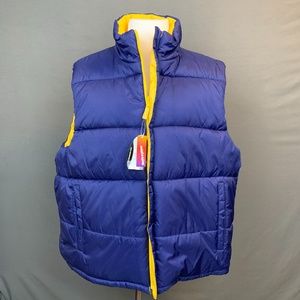 NWT Athletic Works Reversible Puffy Vest